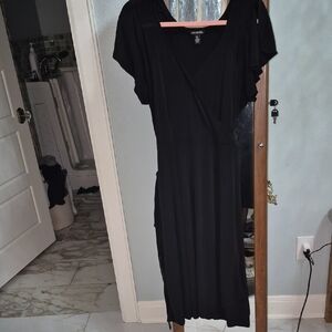 George Black Midi Dress